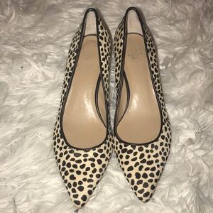 Ann Taylor- Cheetah print Kitten Heels
